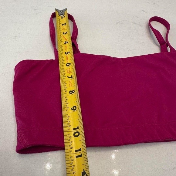 Gymshark Sports Bra Womens S Dragon Pink Badeau Athletic Light Support - Picture 4 of 4